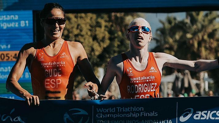 Telediario 1 - Susana Rodríguez sigue haciendo historia: sexto mundial de triatlón paralímpico