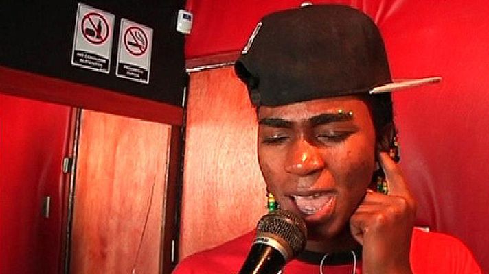 Telediario 1 - Rap contra la violencia