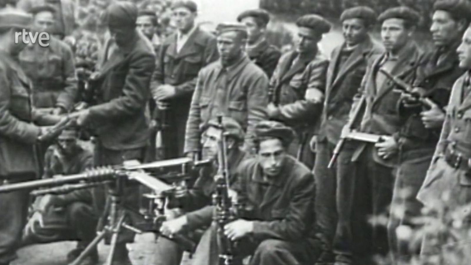 La invasió de la Vall d'Aran - El maquis a Catalunya - arxiu tve - El maquis a Catalunya | Veure