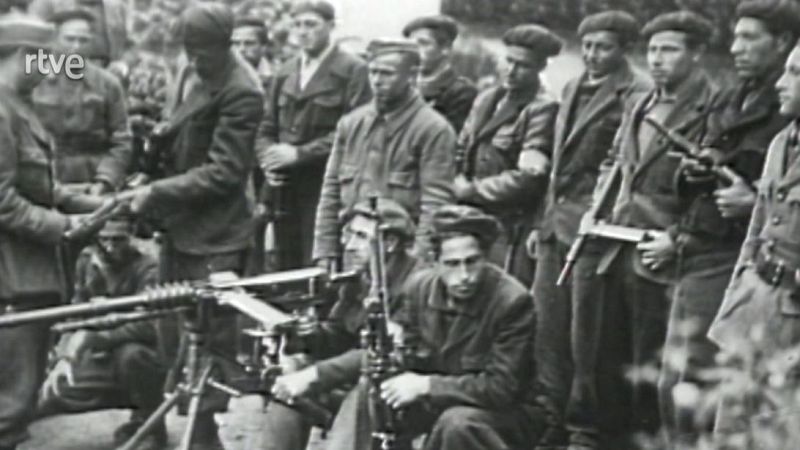 La invasió de la Vall d'Aran - El maquis a Catalunya - arxiu tve - El maquis a Catalunya | Veure