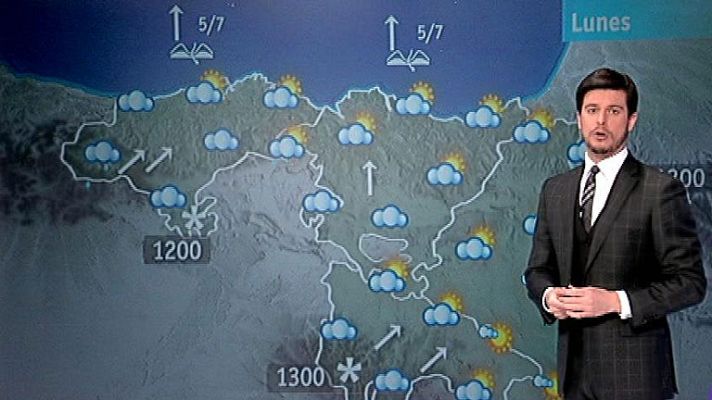 El tiempo - Viento fuerte en Galicia y Asturias, y heladas en el Pirineo catalán