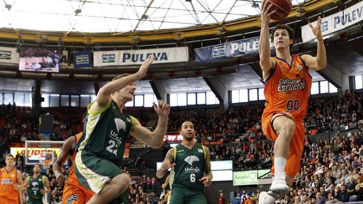 Baloncesto en RTVE - Valencia Basket 82-64 Unicaja Málaga