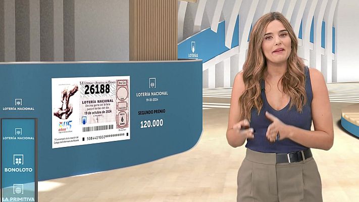 Loterías - Sorteo de la Lotería Nacional del 19/10/2024