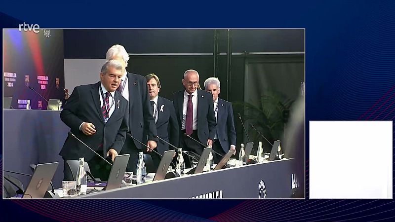 El Barça aprueba las cuentas para el ejercicio 24-25 | Ver