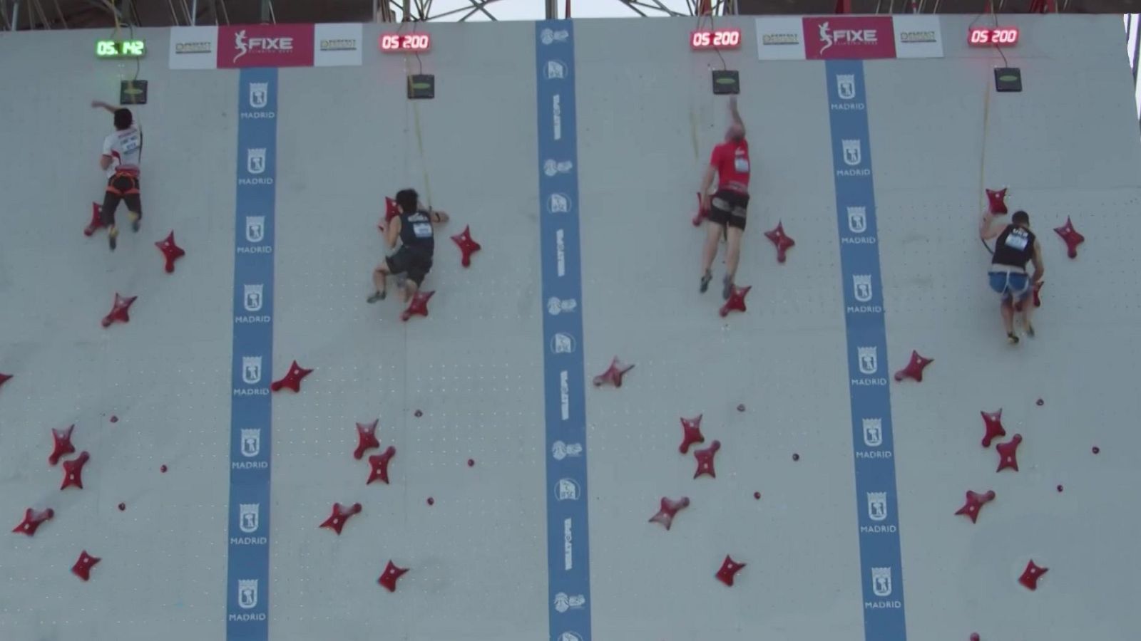 Escalada - Prueba Internacional IFSC de velocidad y relevo 4X4. Finales - ver ahora