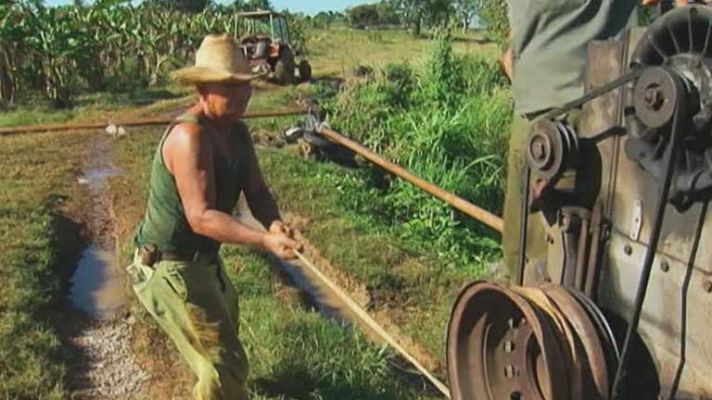 Telediario 1 - Demandas de agricultores cubanos