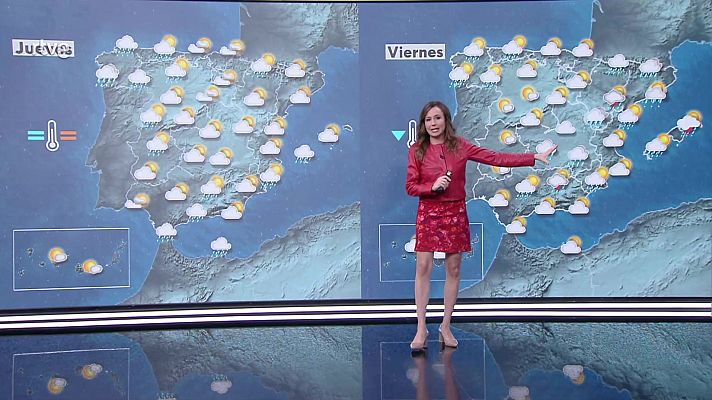 El tiempo - Máximas descienden en extremo noroeste, mediterráneo y medianías de Canarias, ascensos en meseta Sur