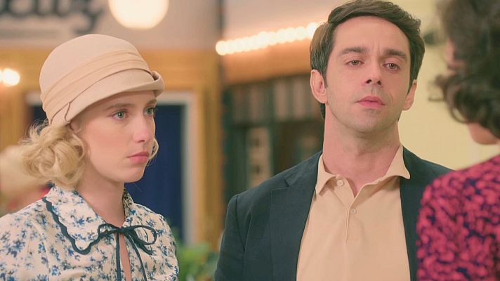 Salón de té La Moderna - Inés se marcha enfadada del cine