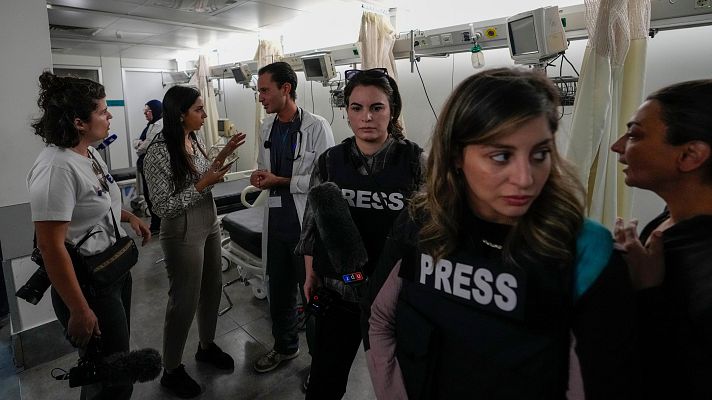 Telediario 1 - Israel sitúa un bunker de Nasrala bajo un hospital de Beirut