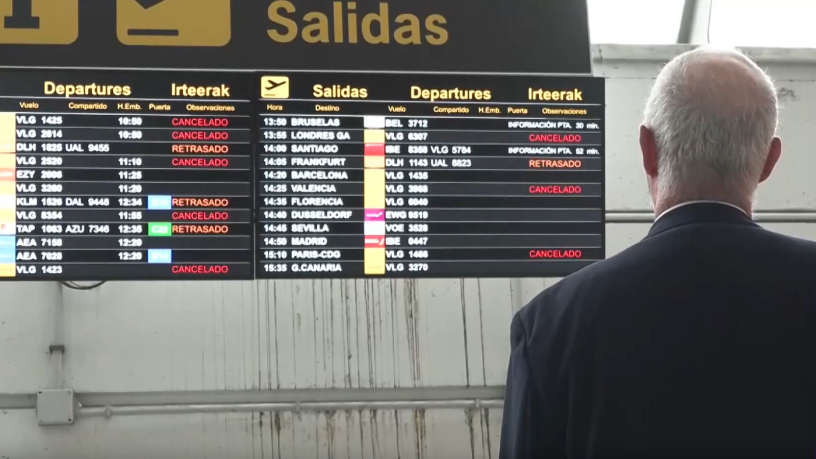 El tráfico aéreo de Europa acumula problemas de puntualidad | Ver