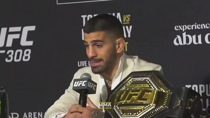  - Ilia Topuria, Tebas y el horario del clásico: "A ver si tengo que noquearle en vez de a Max Holloway"