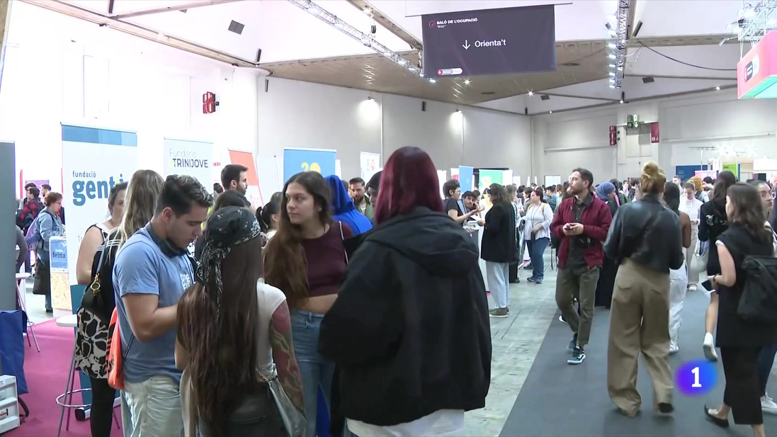 La intel·ligència artificial, protagonista al Saló d'Ocupació - L'Informatiu | Veure