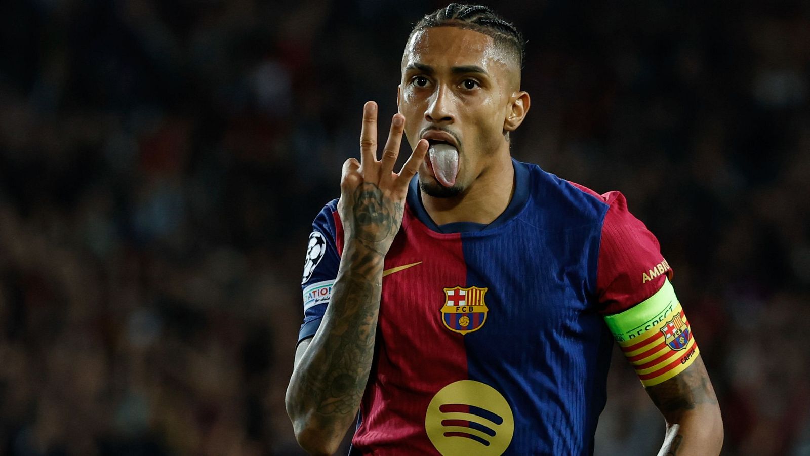 Barça - Bayern | Raphinha:  "Ni en sueños imaginé así mi partido 100" - Fútbol | Ver