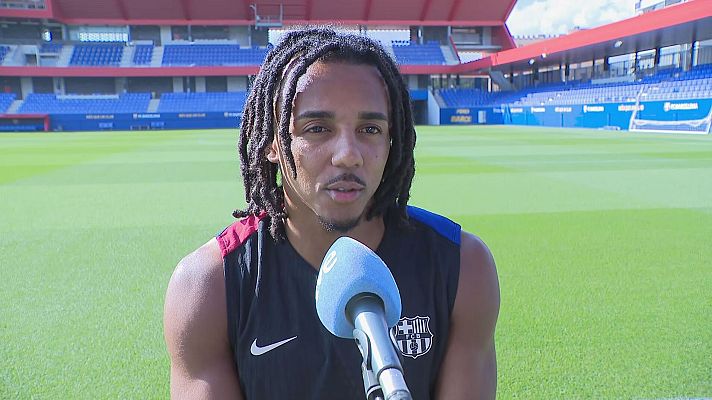 Fútbol - Koundé: "Veo el clásico como un reto. Es un lujo enfrentarme a Vinícius o Mbappé"