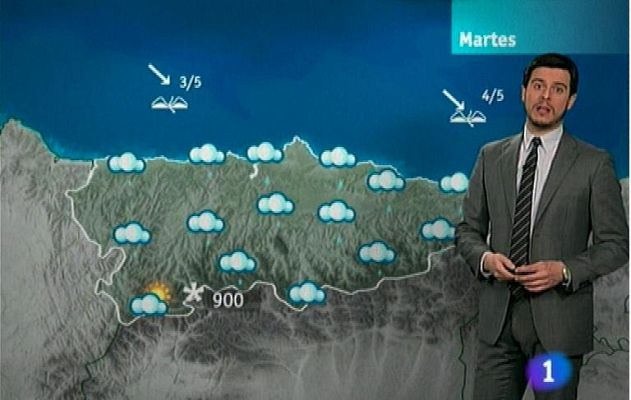 Panorama Regional - El tiempo en Asturias - 31/12/12