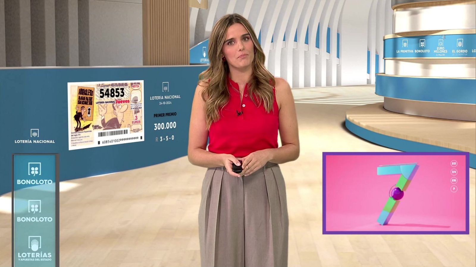 Sorteo de la Lotería Nacional, Bonoloto, Primitiva y Jóker del 24/10/2024 - ver ahora