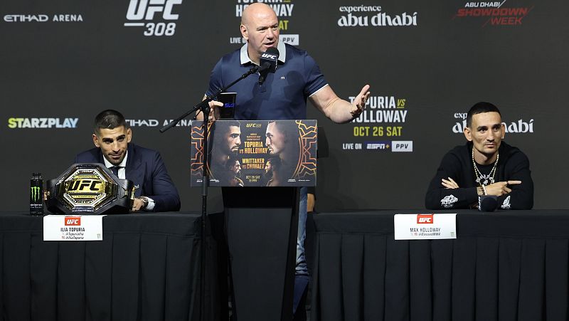 Topuria y Holloway pugnan por ser el campeón del peso pluma | Ver