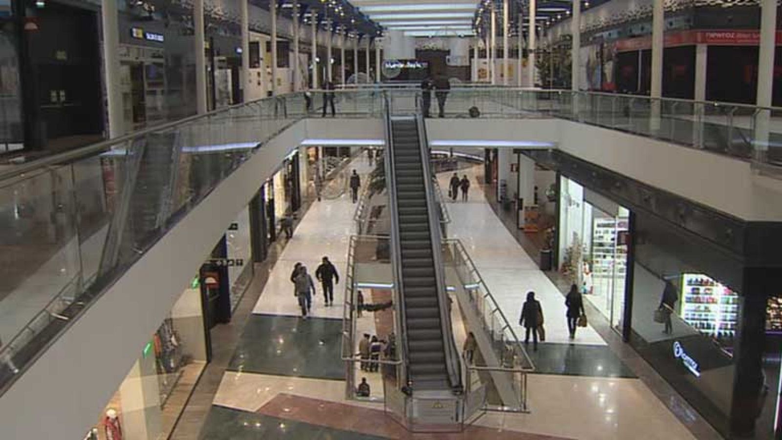 Una niña de 9 años muere en un centro comercial de Santiago de Compostela