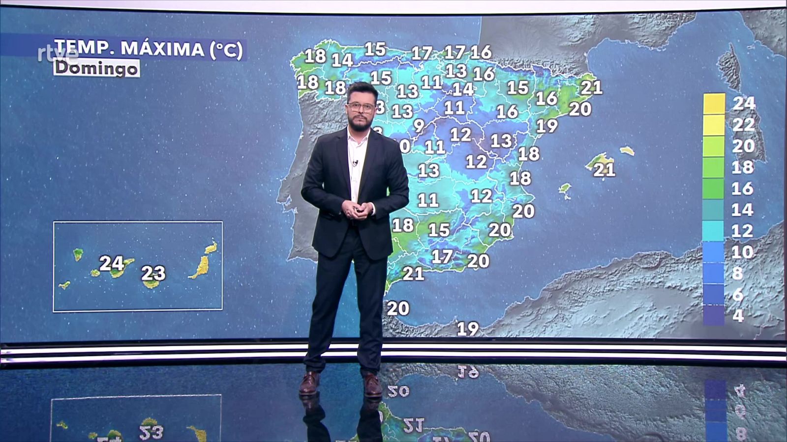 Temperaturas en descenso casi generalizado, más en mínimas en el interior oeste y en máximas en el noroeste - ver ahora