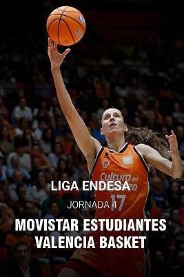 Baloncesto en RTVE - Liga Femenina Endesa. 4ª jornada: Movistar Estudiantes - Valencia Basket