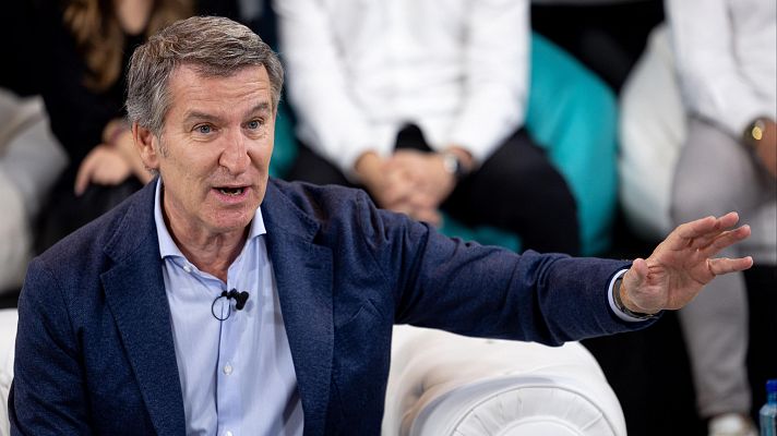 Informativo 24h - Feijóo dice que había quienes "tenían pase VIP" en los mítines del PSOE en alusión a Víctor de Aldama