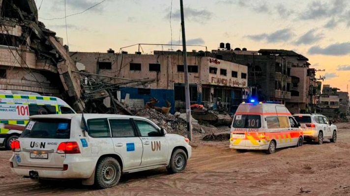 Telediario 1 - Los ataques israelíes se centran en el norte de Gaza contra hospitales y escuelas