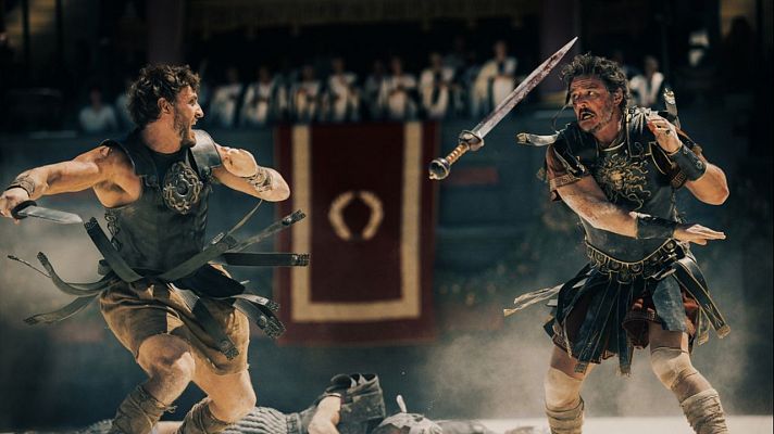 Telediario 1 - Las batallas vuelven al Coliseo de Roma, después de 24 años, en 'Gladiator II'