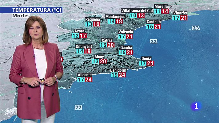 L'informatiu - Comunitat Valenciana - El tiempo en la Comunitat Valenciana - 28/10/2024