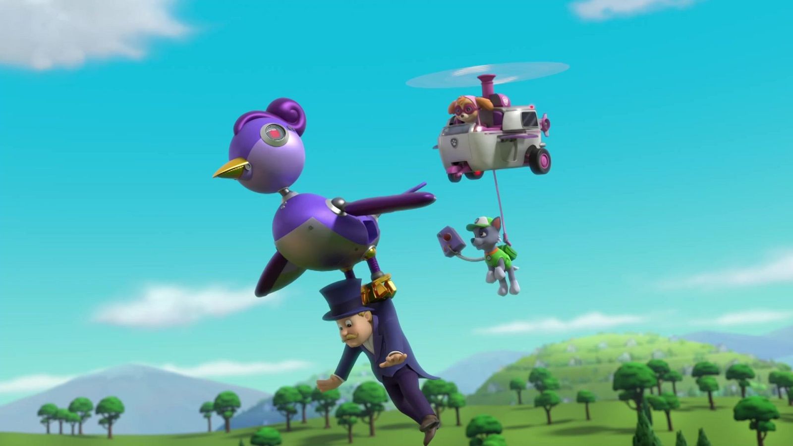 La patrulla detiene a cucú gigante - La patrulla canina | Ver