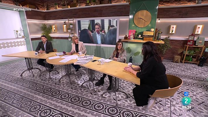 Cafè d'idees - Antoni Castellà, Carla Vall i la Pilota d'Or