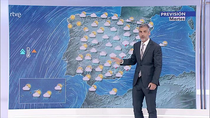 El tiempo - Son probables chubascos y tormentas en toda la Península