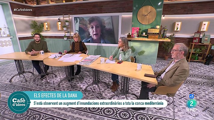 Cafè d'idees - Dana a València: quines són les causes i com es poden evitar les conseqüències?