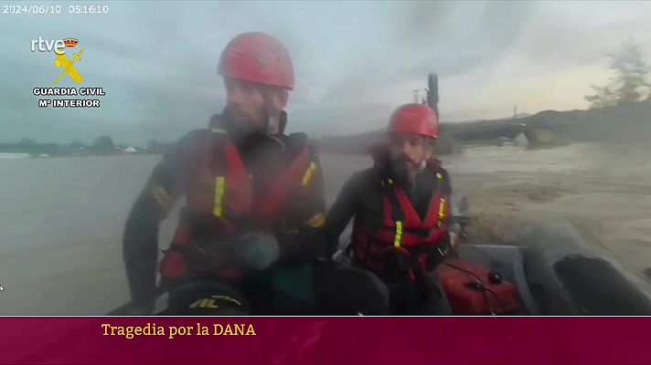 Informativo 24h - Directo del Canal 24 horas sobre el desbordamiento del Guadalhorce en Málaga por la DANA