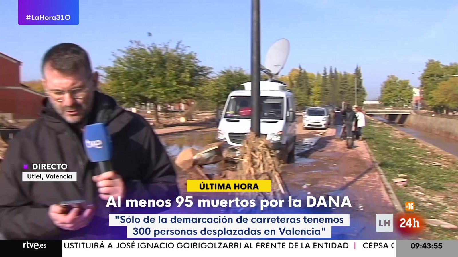 Samuel Hernáiz busca a su padre: "Desde el martes por la mañana no sabemos nada de él" - La hora de La 1 | Ver