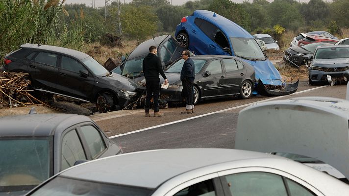 Diario 24 - Juan, atrapado en el coche en Masanasa: "El primer aviso de alerta máxima llegó tarde"