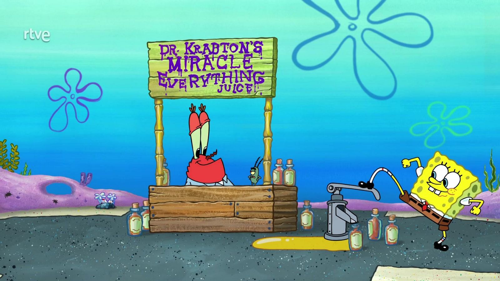 Aquí hay grasa - Bob Esponja | Ver