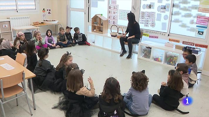 L'Informatiu - Els més petits gaudeixen de la castanyada