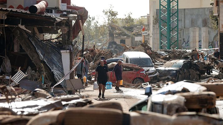 La hora de La 1 - La alcaldesa de Catarroja pide ayuda y agua potable: "Toda ayuda es bienvenida"