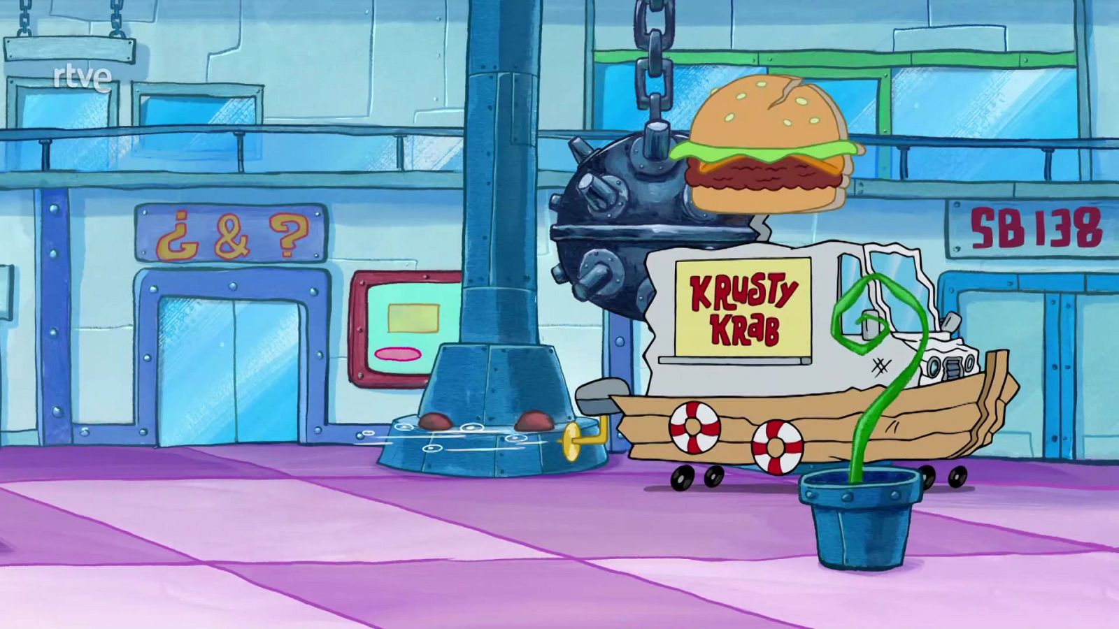 El puesto ambulante de comida - Bob Esponja | Ver