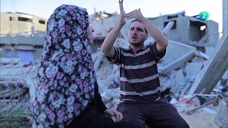 Personas con discapacidad en la guerra de Gaza - En lengua de signos | Ver