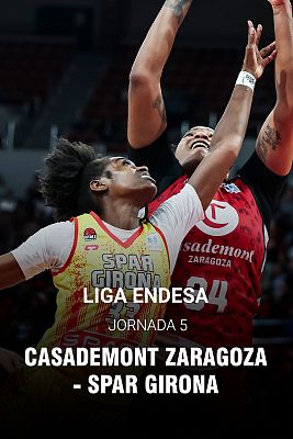 Baloncesto en RTVE - Liga Femenina Endesa. 5ª jornada: Casademont Zaragoza - Spar Girona