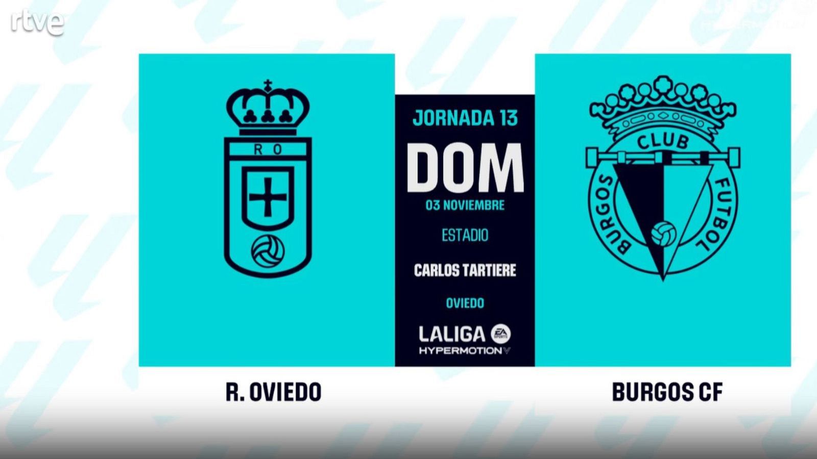Oviedo - Burgos: resumen del partido, 13ª jornada. Ver en RTVE Play