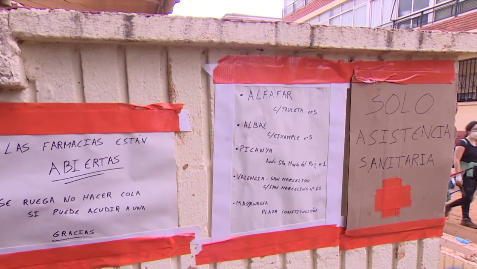 DANA en Valencia : un auditorio convertido en centro de salud - Telediario Fin de Semana | Ver