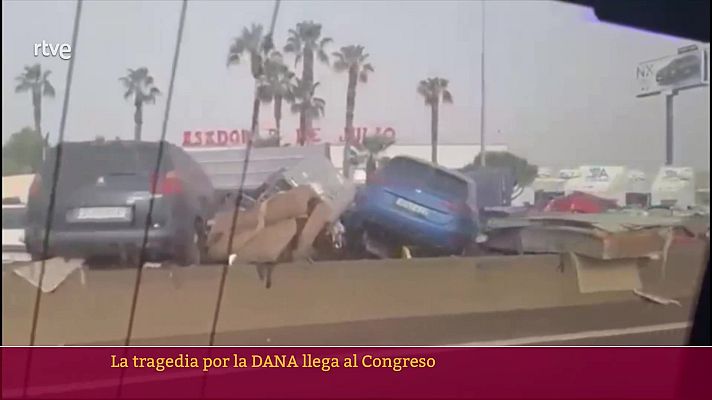 Parlamento - Pleno en el día de la DANA