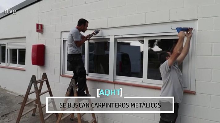 Aquí hay trabajo - Se buscan carpinteros metálicos