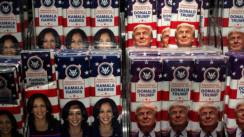 Harris y Trump buscan a última hora el voto de los más indecisos | Ver