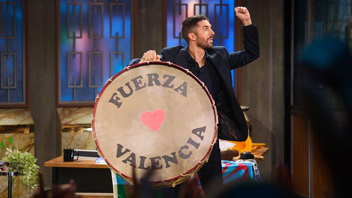 La Revuelta - Broncano lanza un mensaje de apoyo a las víctimas de la DANA