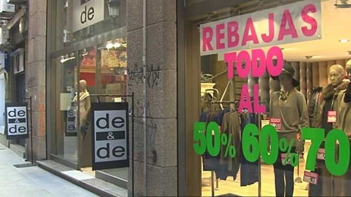 Telediario 1 - Llegan las rebajas