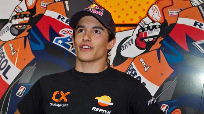 Telediario 1 - Marc Márquez, ante el paso a MotoGP