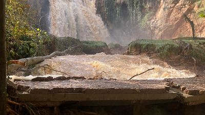 El Monasterio de Piedra, afectado tras el paso de la DANA - Aragn Informativos | Ver